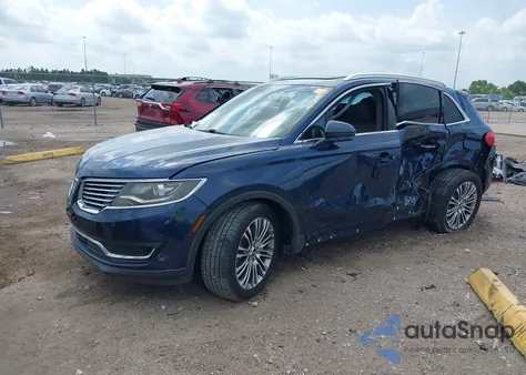 2017 Lincoln Mkx Reserve z USA, uszkodzony, nr VIN 2LMPJ8LR7HBL32578